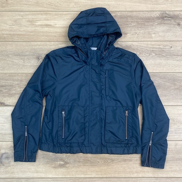 Athleta Water Resistant Hooded Wind‎ Breaker - Picture 1 of 16